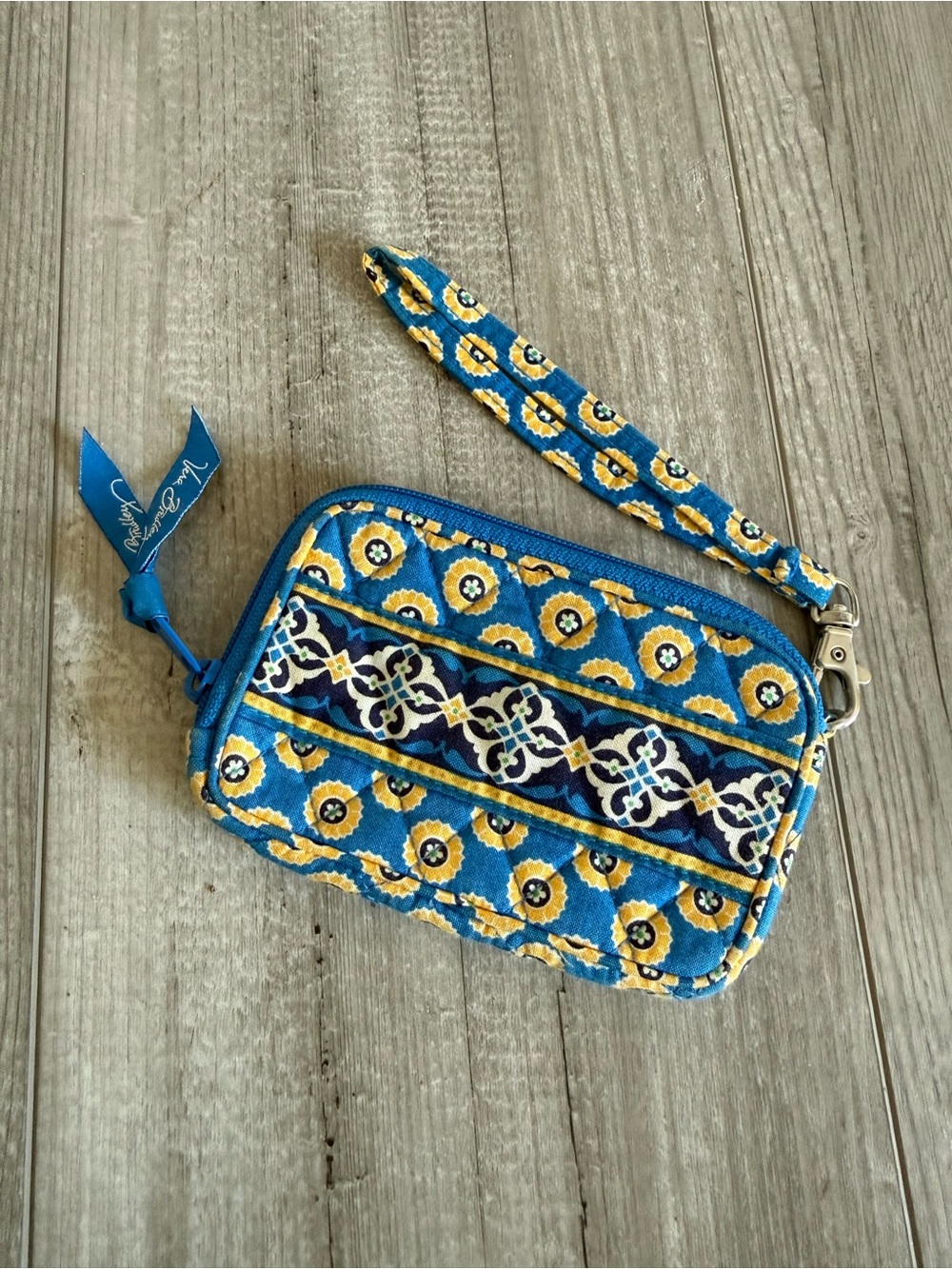 Vera Bradley Tech Case/Wristlet in Riviera Blue NWOt